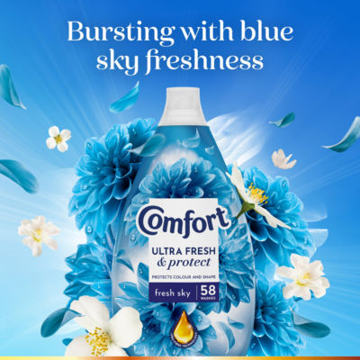 Ultra Fresh & Protect Fabric Conditioner Fresh Sky 58 washes (870 ml) thumbnail 4
