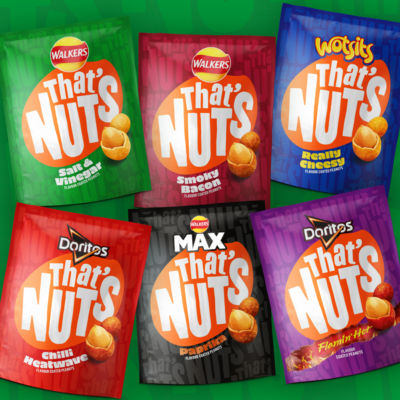 That’s Nuts Walkers Salt & Vinegar Sharing Coated Peanuts 160g thumbnail 3