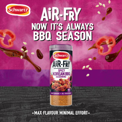 Air Fryer Spicy Korean BBQ Seasoning Drum 125g thumbnail 3