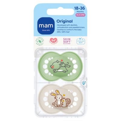 ORIGINAL 18-36M SOOTHER 2PK thumbnail 2