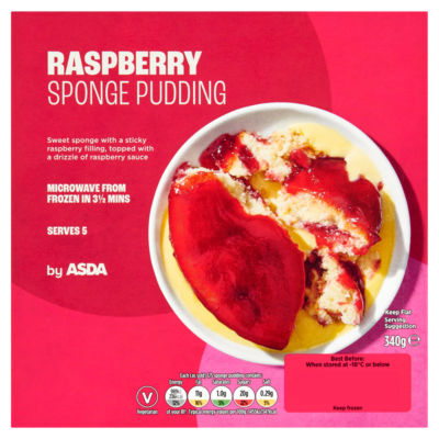 Raspberry Sponge Pudding 340g thumbnail 2