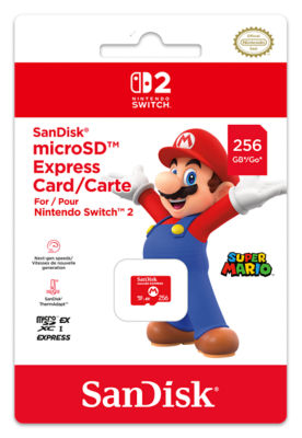 SanDisk microSD Express Card for Nintendo Switch 2 (256GB) thumbnail 2