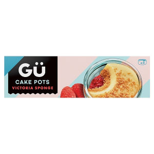 Gu Victoria Sponge Cake Pots 2x74g