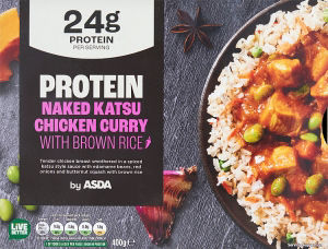 Protein Naked Katsu Chicken Curry with Brown Rice 400g thumbnail 2