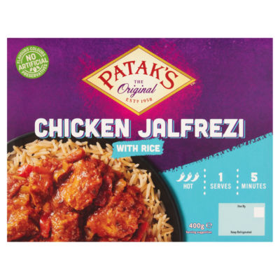 The Original Chicken Jalfrezi with Rice 400g