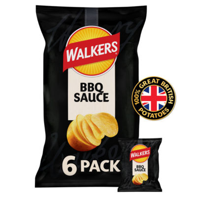 BBQ Sauce Multipack Crisps 6x25g thumbnail 2