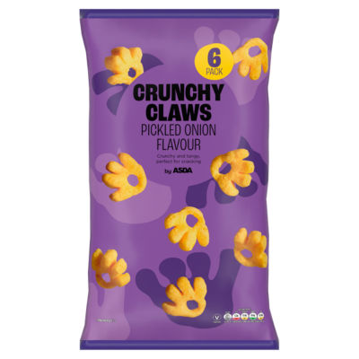 Pickled Onion Flavour Crunchy Claws 6 x 20g (120g) thumbnail 2