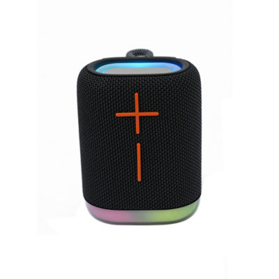 Asda Tech Black Bluetooth Light up Speaker