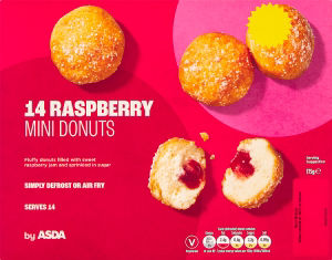 14 Raspberry Mini Donuts 175g thumbnail 2