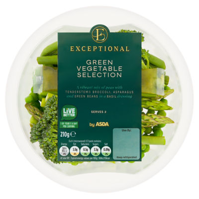 Green Vegetable Selection 210g
