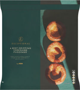 Exceptional by 6 Beef Dripping Yorkshire Puddings 288g