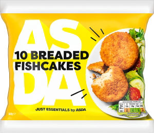 Just Essentials by  10 Breaded Fishcakes 500g thumbnail 2