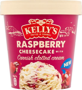 Raspberry Cheesecake with Cornish Clotted Cream 425ml