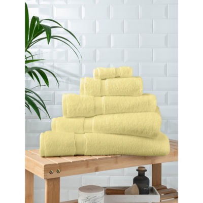Pale Yellow Super-Soft Cotton Face Cloth thumbnail 2