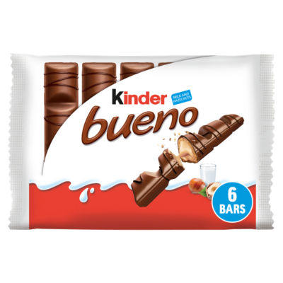 Bueno Classic Milk & Hazelnuts Bueno Bars 3 x 43g thumbnail 2