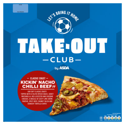 Classic Crust Kickin' Nacho Chilli Beef 515g