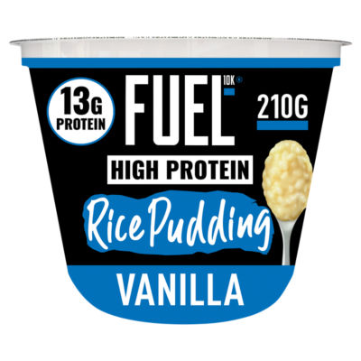 Vanilla Flavour High Protein Rice Pudding Dessert Snack Pot 210g