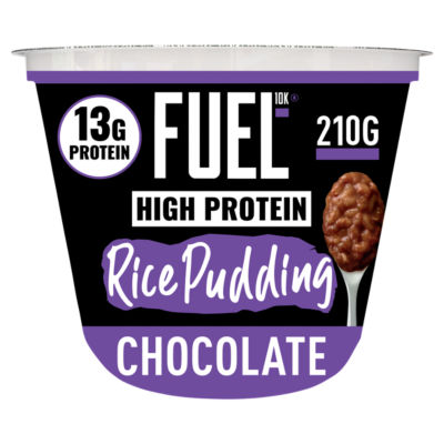 Chocolate Flavour High Protein Rice Pudding Dessert Snack Pot 210g
