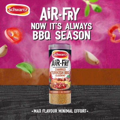 Air Fryer Charred Turkish BBQ Seasoning Drum 115g thumbnail 3