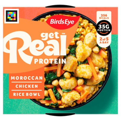 Get Real Protein Moroccan Chicken Rice Bowl 350g thumbnail 2