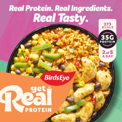Get Real Protein Mexican Chicken Burrito Bowl 350g thumbnail 3
