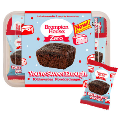 Zero Brownies 10 x 20g (200g) thumbnail 2