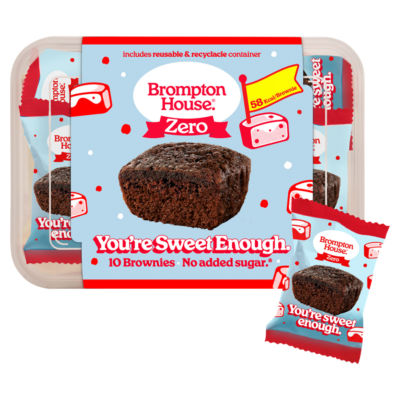 Zero Brownies 10 x 20g (200g) thumbnail 3