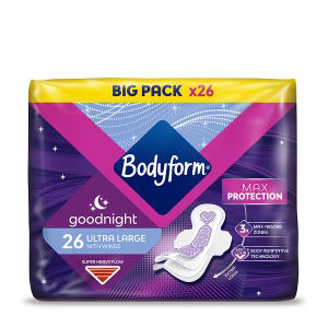 Ultra Night Sanitary Towels Big Pack 26