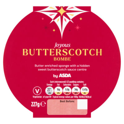 Joyous Butterscotch Bombe 227g thumbnail 2