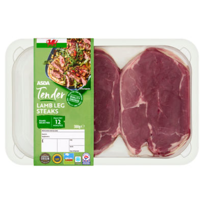 Welsh Tender Lamb Leg Steaks 300g