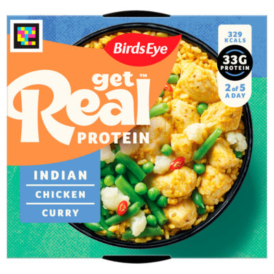 Get Real Protein Indian Chicken Curry 350g thumbnail 2