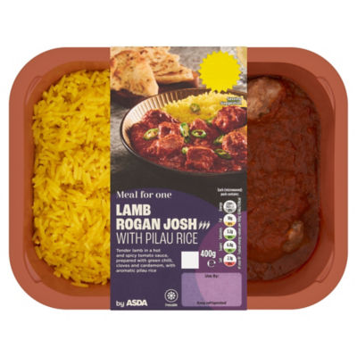 Meal for One Lamb Rogan Josh with Pilau Rice 400g