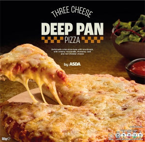 Three Cheese Deep Pan Pizza 385g thumbnail 2