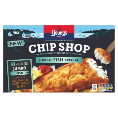 2 Chip Shop Succulent Jumbo Fish 480g thumbnail 2