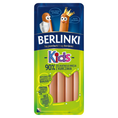 Berlinki Kids Chicken Hotdog, 130g