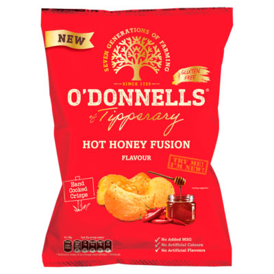 Hot Honey Fusion Flavour Hand Cooked Crisps 125g thumbnail 2