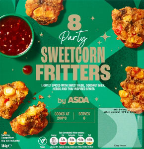 8 Party Sweetcorn Fritters 144g thumbnail 2