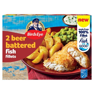 2 Beer Battered Fish Fillets 240g