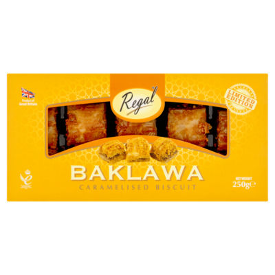 Limited Edition Baklawa Caramelised Biscuit 250g