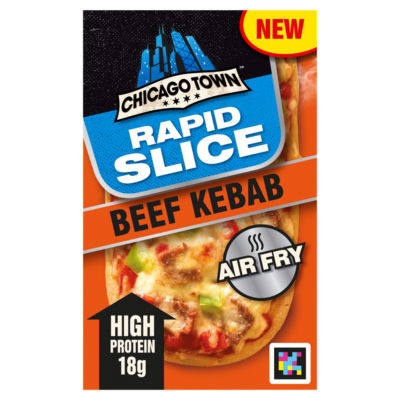 Rapid Slice Beef Kebab Pizza 140g