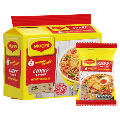 Curry Flavour Instant Noodles 5 x 79g thumbnail 2
