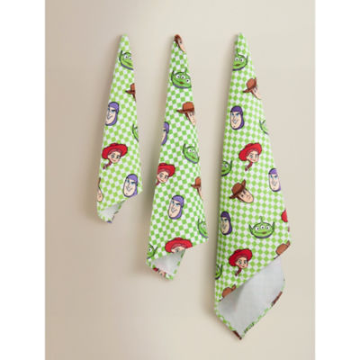 Disney Toy Story Green Cotton Hand Towel