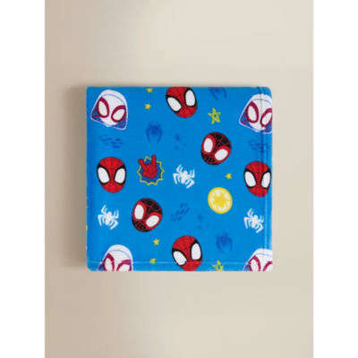 Marvel Spidey & Friends Blue Fleece Blanket thumbnail 2