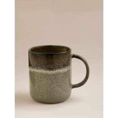 Brown Reactive Glaze Mug