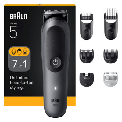 All-in-One Kit Series 5, 7in1 Grooming, Sharp Blade, Body Trim, AIO5520 thumbnail 2