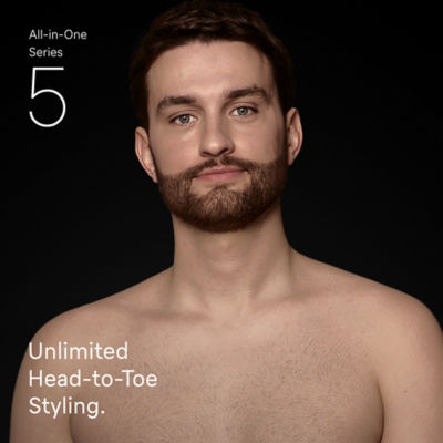 All-in-One Kit Series 5, 7in1 Grooming, Sharp Blade, Body Trim, AIO5520 thumbnail 3