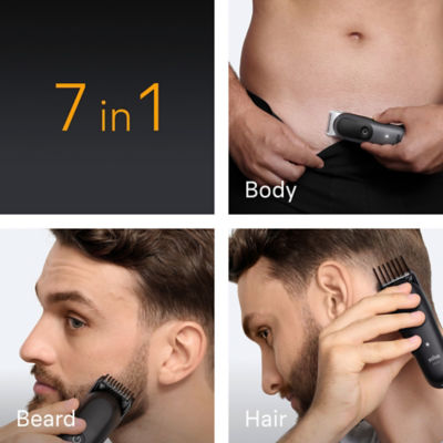 All-in-One Kit Series 5, 7in1 Grooming, Sharp Blade, Body Trim, AIO5520 thumbnail 4