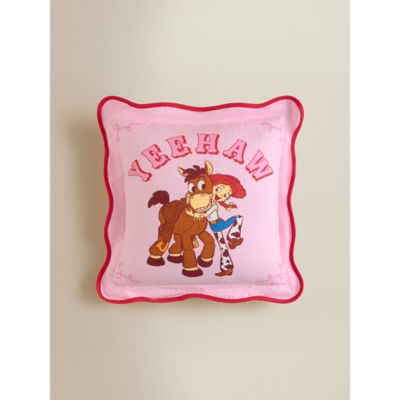 Toy Story Pink Jessie Cowgirl Yee Haw Cushion thumbnail 2