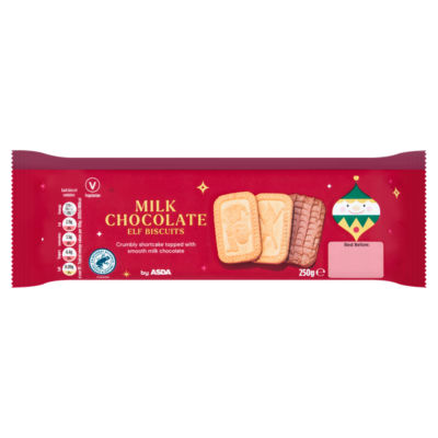 Milk Chocolate Elf Biscuits 250g