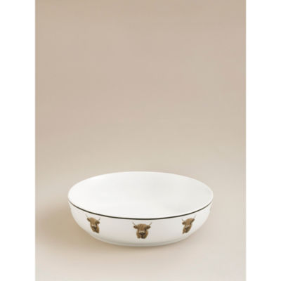 White Highland Cow Pasta Bowl thumbnail 2